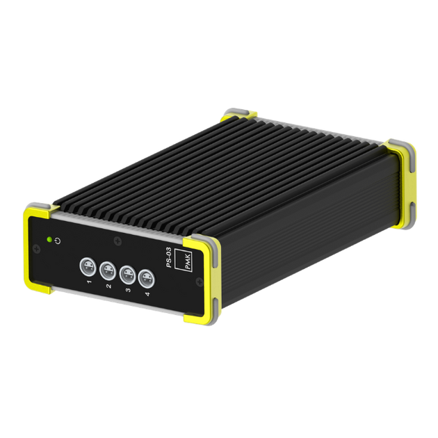Power Supply 4ch PS03, 9V 20W with LAN and USB interface for