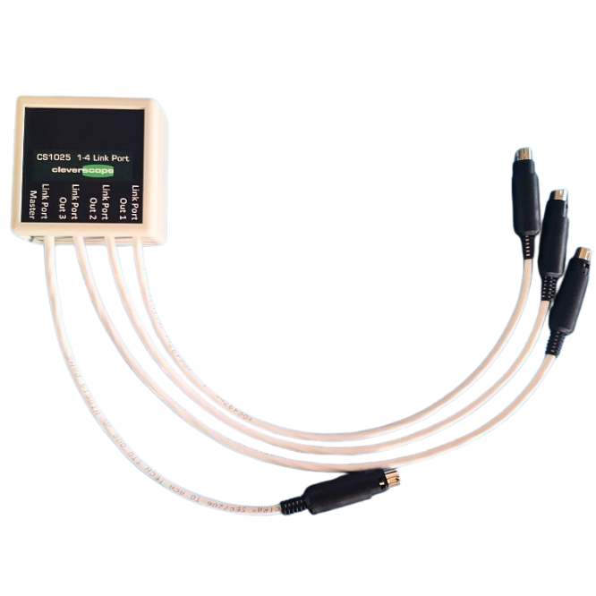 8 Channel link cable. Allows four CS32xA scopes to be linked together ...