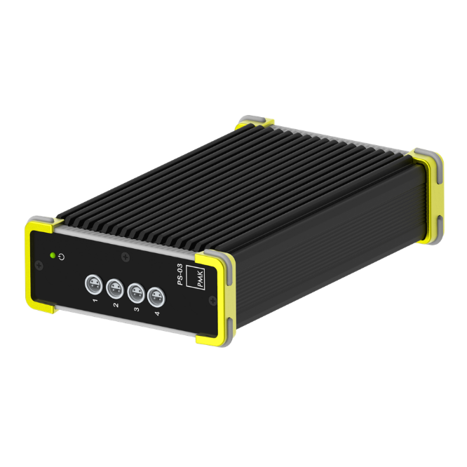 Power Supply 4ch PS03, 9V 20W with LAN and USB interface for remote control