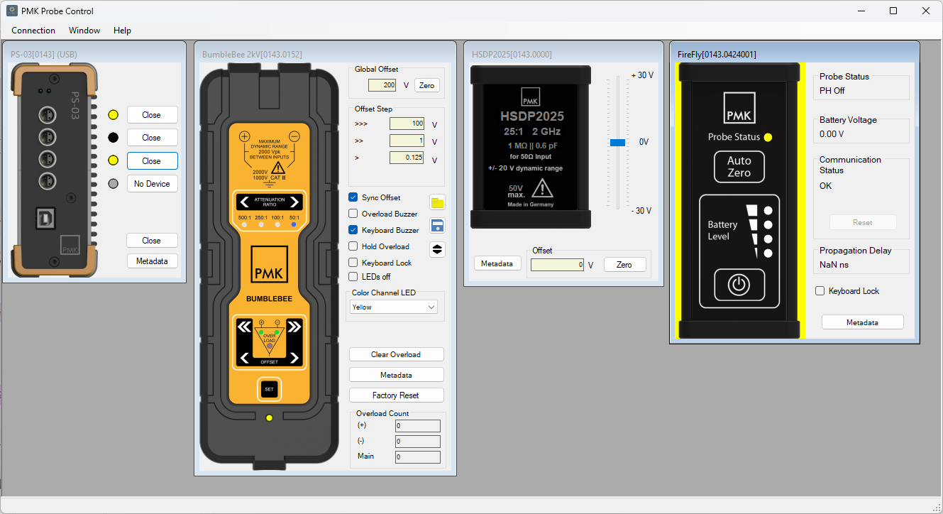 PMK Probe Control | PMK America Corporation