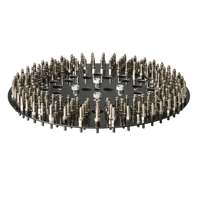 Turntable for setting samples on SY-321A scanner mechanism. Max sample capacity: 41pcs