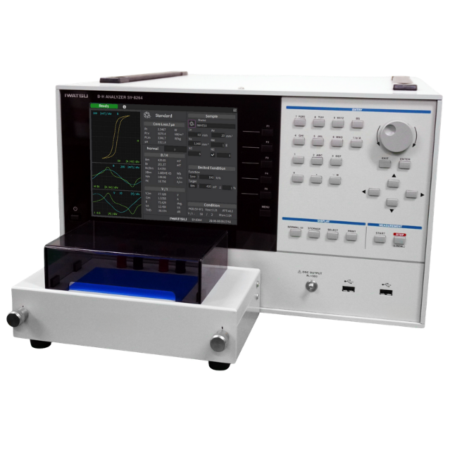 B-H Analyzer Main Frame, Base Model, 10Hz to 1MHz, including SY-955 measurement POD and standard sample type A (requires SY-810)
